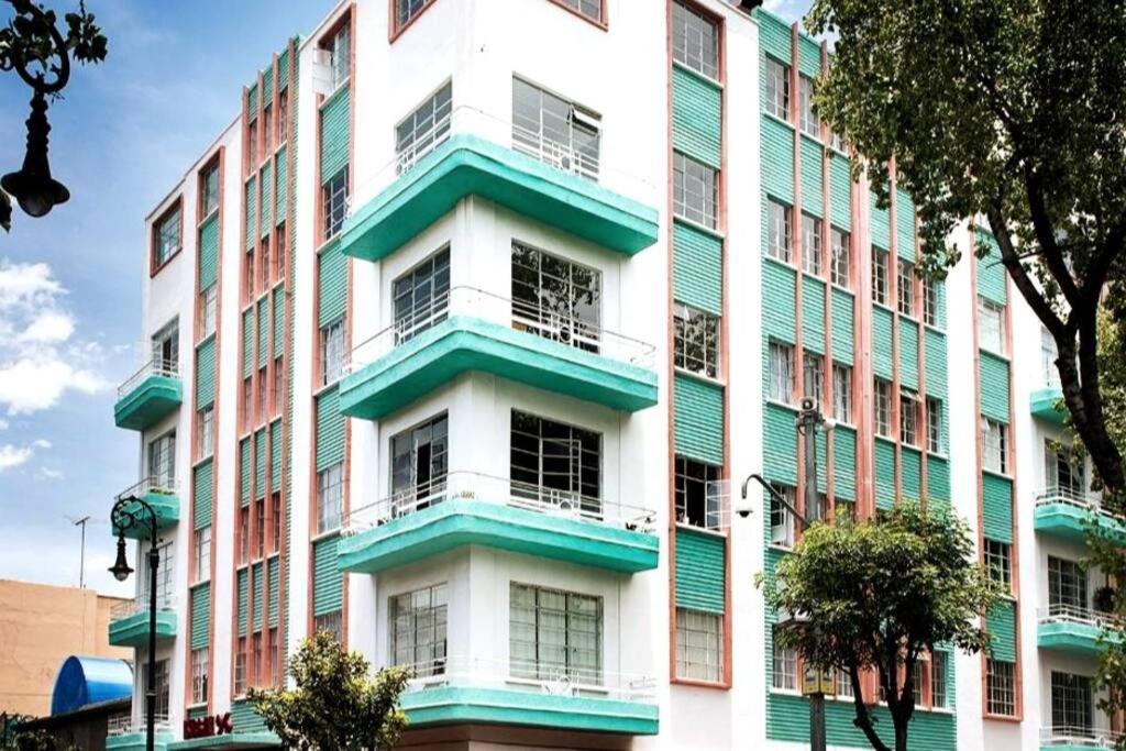 Appartement 2B Acogedor Y Amplio Depto, Centro Historico Cdmx à Mexico Extérieur photo